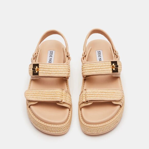 Steve Madden BIGMONA in Natural Raffia - Picture 5 of 8